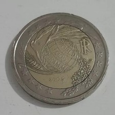 Moneta 2 euro commemorativa Italia 2004 World Food Programme Circolata