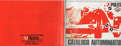 Raro libretto catalogo