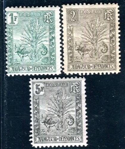 Madagascar 1903 yvert - 1903, 75-77