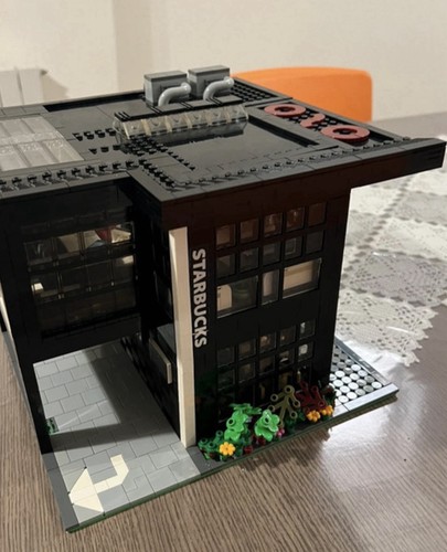 Lego moc modulare starbucks - lego,