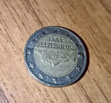 Moneta Rara Per Collezionisti Da 2€ euro, Letzebuerg 2002 Lussemburgo