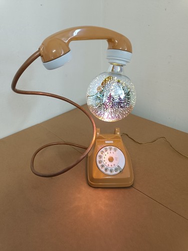 Telefono lampada vintage - lampada,