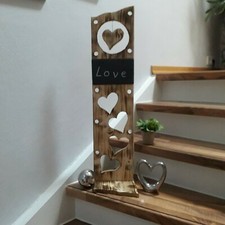 Targa decorativa in legno