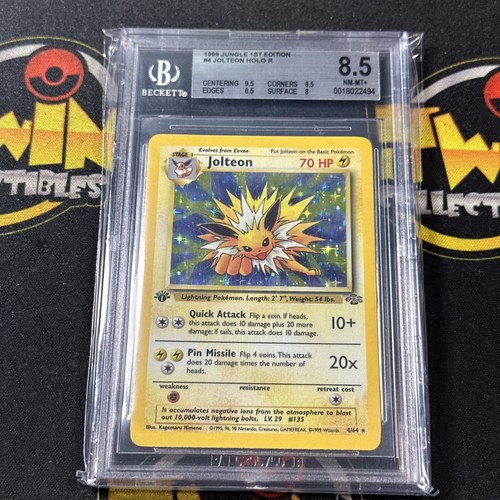 Carta pokemon jolteon - jolteon, 1°