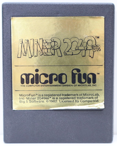 Gioco colecovision miner - gioco,