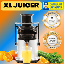 miglior estrattore centrifuga a freddo 1000w XL JUICER spremute frutta verdura