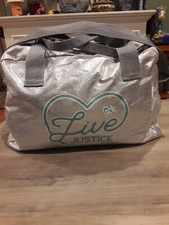 Justice Girl's Metallic Silver