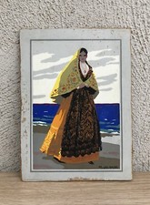 Quadro vintage -Donna Sarda-