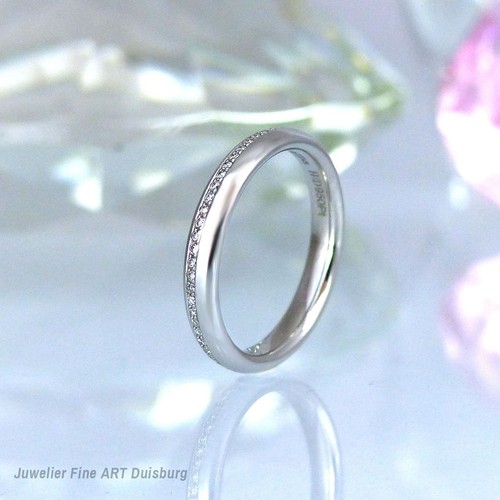 Anello memoiry 950 platino - anello,