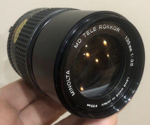 Minolta tele rokkor 135mm - rokkor,