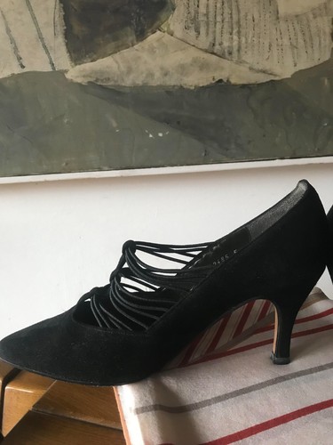 Scarpe con tacco in camoscio - ,