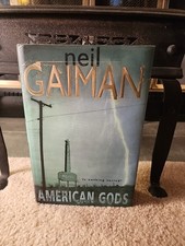 UK First Edition American Gods Hardback by Neil Gaiman (Hardcover, 2001)