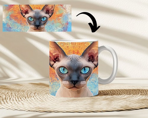 Tazza caffè maestosa sphynx - tazza,