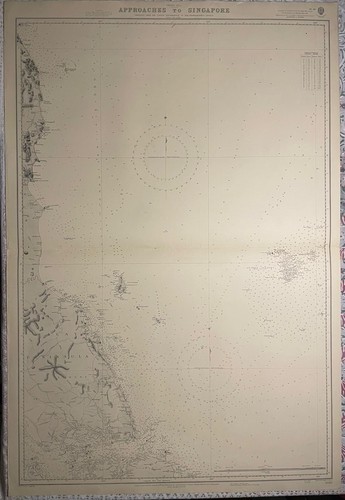 Mappa carta ammiragliato 3543 - mappa,
