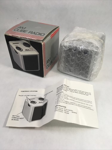 Americana cube radio - am,