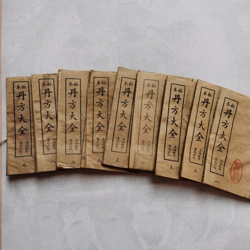 Pezzi cina vecchio libro - cina,