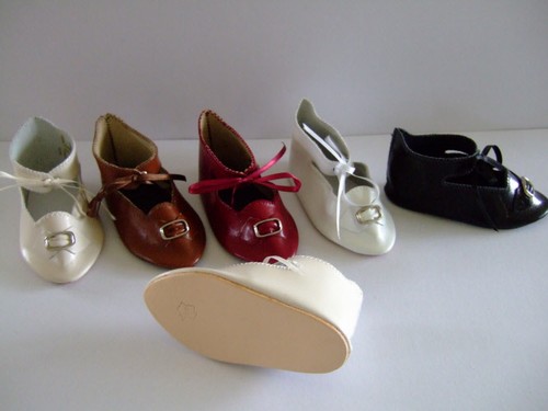 Scarpe bambola antica - scarpe,