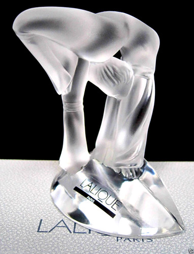 Statuina cristallo lalique leg - statuina,