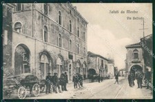 Venezia Mestre Carretto STRAPPINO cartolina KF2223