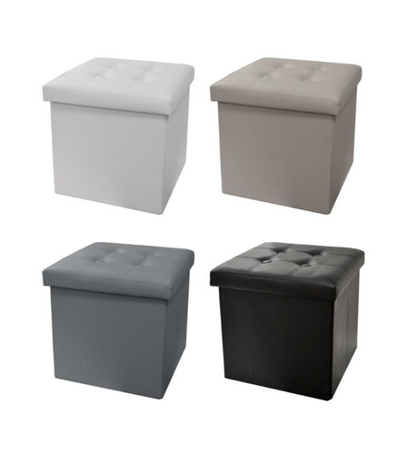 Puff pouf contenitore quadrato - pouf,