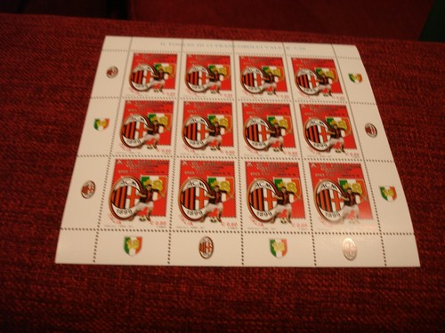 Italia 2011 minifoglio milan - italia,