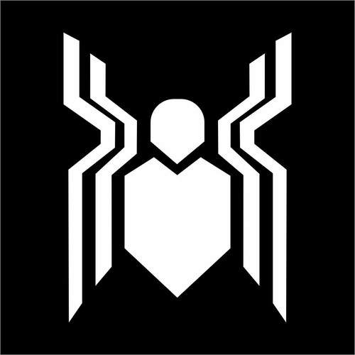 Adesivo prespaziato spiderman - adesivo,