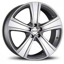 4 cerchi  17 "   auto  in  lega   per    Volvo V60    ,  marca  MAK  ,  argento 