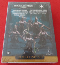 Games Workshop Warhammer 40K Dark Eldar Wracks Squad nuovo con scatola fuori produzione GW WH40K resina