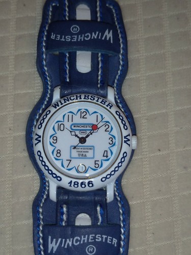 Winchester orologio blu - winchester, bianco