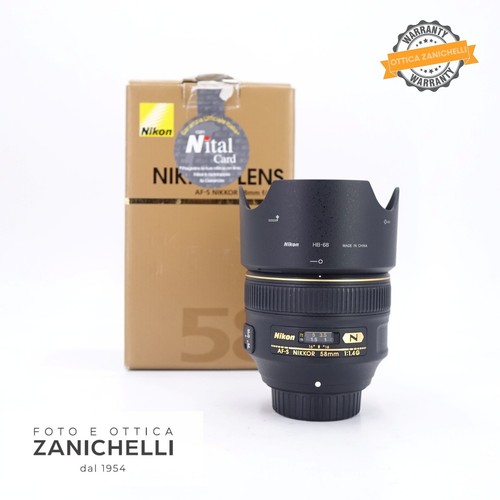 Nikon 58mm 4 g usato - f/1.4,