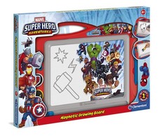 Clementoni - Lavagna Magnetica Super Hero Adventures Marvel Avengers, Multi orWV