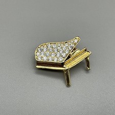 Spilla pianoforte coda tono - spilla, a