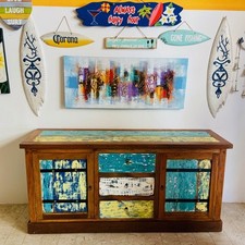 Madia Etnica Mobile Legno Teak