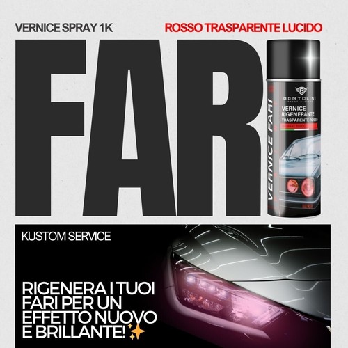 Vernice oscuramento fari spray - vernice,