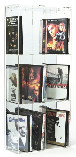 Sora scaffale dvd acrilico - sora,