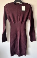 Abito Zara bordeaux/prugna