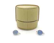 Orecchini Pomellato Luna Oro Bianco Calcedonio e Diamanti