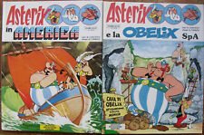 Lotto 2 libri fumetti ragazzi Asterix e la Obelix Spa In America Goscinny Uderzo