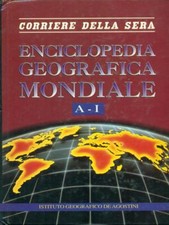 ENCICLOPEDIA GEOGRAFICA MONDIALE 2 VOL. GEOGRAFIA AA.VV. CORRIERE DELLA SERA