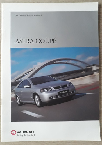 Brochure vauxhall astra coupè - vauxhall,