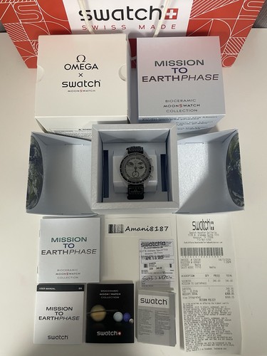 Omega swatch moonswatch - omega, x