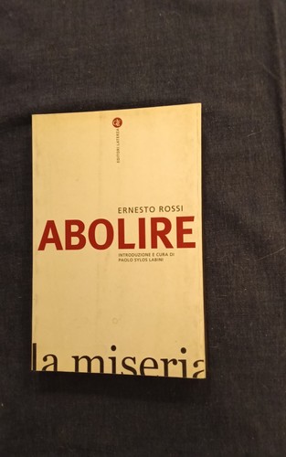 Ernesto rossi abolire - ernesto,