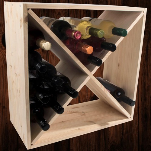 Portabottiglie porta vino - , in