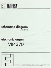 FARFISA VIP-370 Service Manual repair Schematic Diagram Schema Schaltplan VIP370
