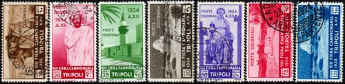 Libia 1934 8 fiera - libia,