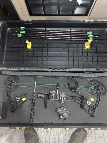 Compound bow setup - bow,