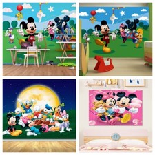 Carta da parati 3D Topolino