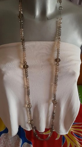 Lunga collana cristallo - collana, di