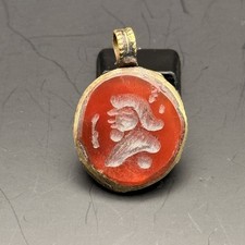 Ciondolo unico pietra - , intaglio
