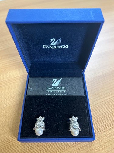 Orecchini perno swarovski - a,